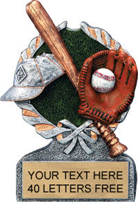 Baseball Centurion - 5" Resin Trophy [R5PC-BS]