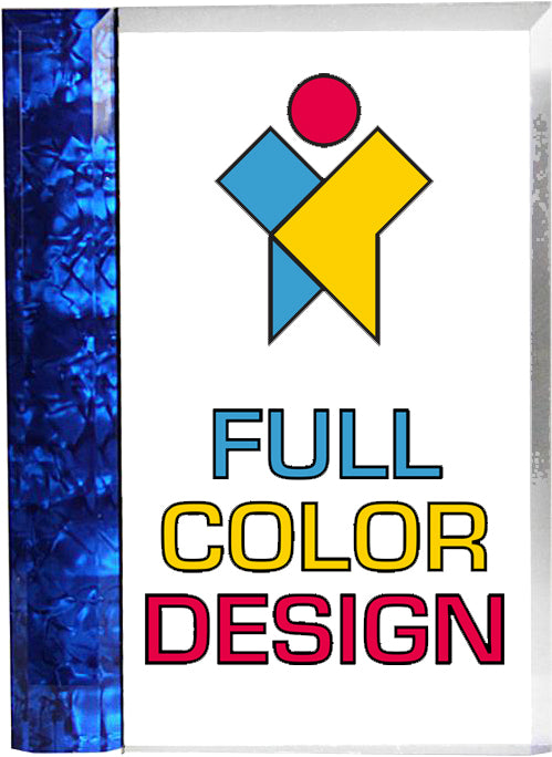 Custom Pearl Edge Plaques [ARBPEP-7-FC]