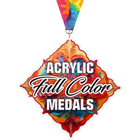 Custom Colorix-M Acrylic Medal - 7 inch [MXACR7-Q]