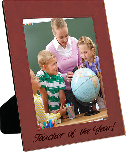 10.75 x 12.75 Rose Laserable Leatherette Picture Frame [PLLF810-7810]