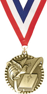 2" Religion Gold Victory Medal [MVY2-RL]