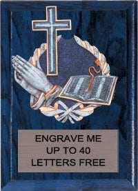 5"x7" Religion Millennium Plaque [PMC57-RL]