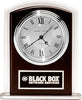 Beveled Glass Clock with wood accent [TDC965]