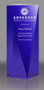 Blue Crystal Goldwell Award - 6 inch [CGW6-BLU-X]