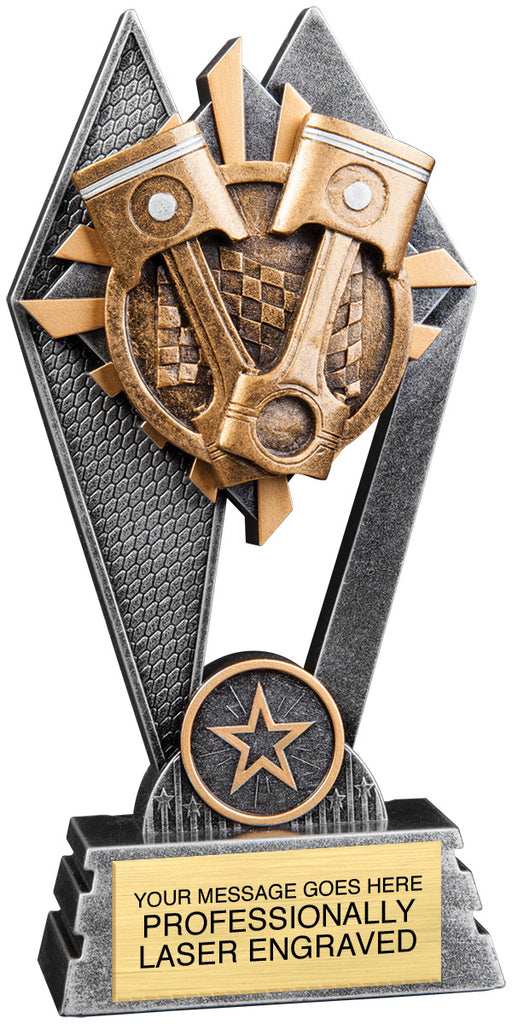 Racing Sun Ray Trophy - 7 inch [RJSR-7-RC]