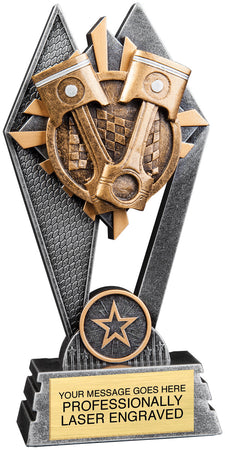 Racing Sun Ray Trophy - 7 inch [RJSR-7-RC]