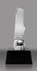 Eagle Bust Crystal Award 8.5