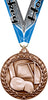 Hockey Dimensional Medal- Bronze [MSW2-HK-B]