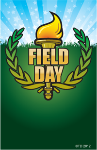 Field Day- Torch Plaque Insert [BBP-1581]