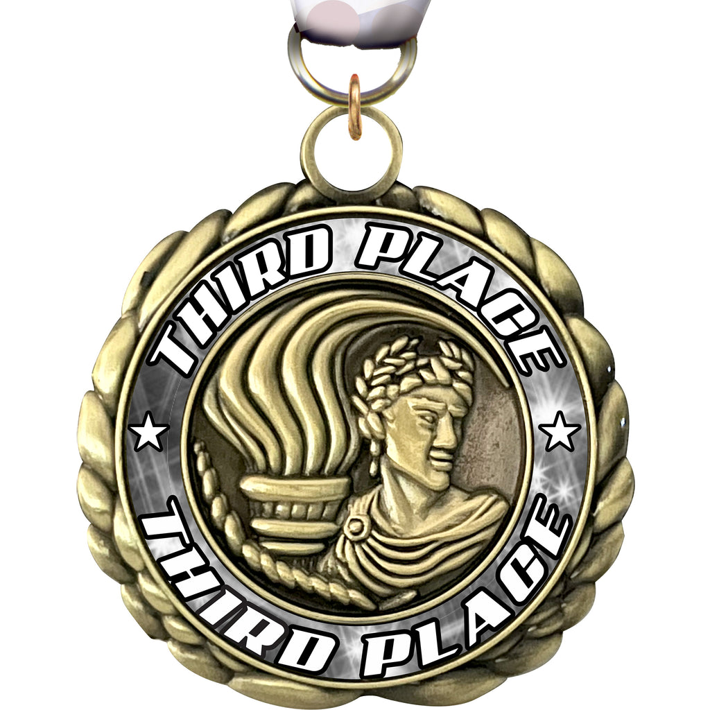 2.5" Wraparoundz Place Insert Medal [MWZ2-PLC]