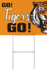 Tiger Mascot Yard Sign - 24 x 18 inch [YS2418-MSCT-TGR]
