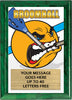 Broomball Full Color KRUNCH Plaque [PKRNCH5-BRMBL]