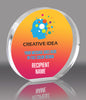 Acrylic Color Orbit Award - 5.75 x 6 inch [AYRD-6-FC-Q]
