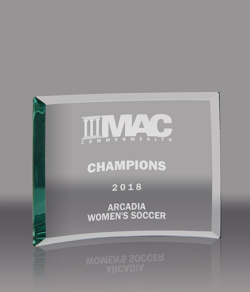 Jade Crystal Crescent- 5x7 inch [GJM303B]