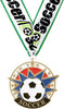 Soccer USA Sport Medal- Gold [M2USA-SC-G]