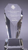 Faceted Crystal Fan Award - 9.25 inch [CM40-9]