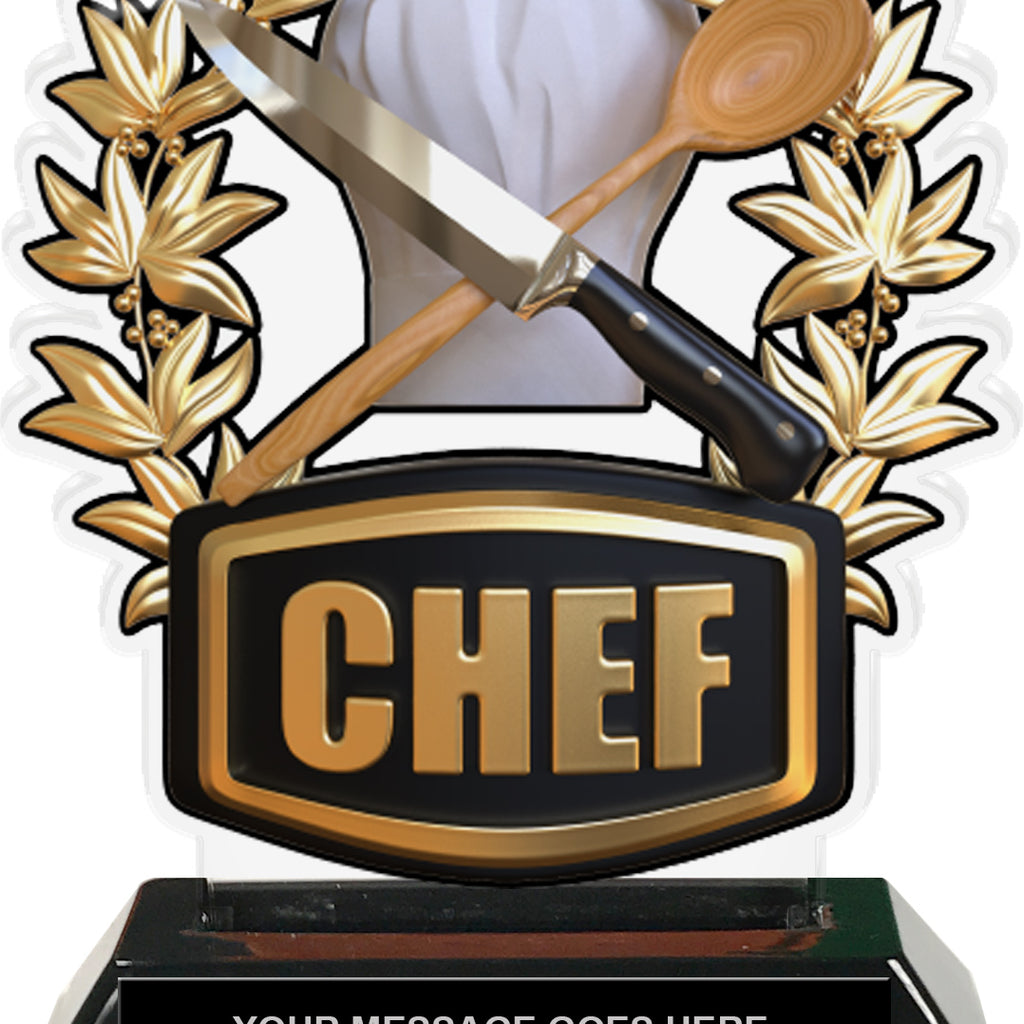 Chef Colorix-T Acrylic Trophies