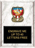 Track Sport Shield Plaque [PSHLD79-TK-7-x-9]