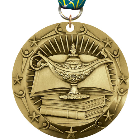 3" Knowledge World Class Medal [MSWC3-KN]