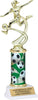 Soccer Motion Sport Trophy- Female 11 inch [TMPATR-SCF-11]