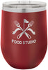 Polar Camel Vacuum Insulated Stemless Wine Glass - Maroon [SWGJ8-MRN]