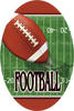 Football- Aerial Oval Insert [OV-1915]