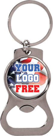 Custom Insert Bottle Opener Keychain [MXBOTTOP]