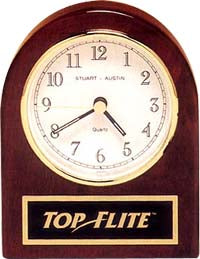 Rosewood Piano-Finish Clock [TDC892]