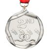 2nd Place Banner Edge Medal [M2RE-2ND]