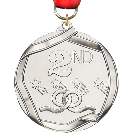 2nd Place Banner Edge Medal [M2RE-2ND]