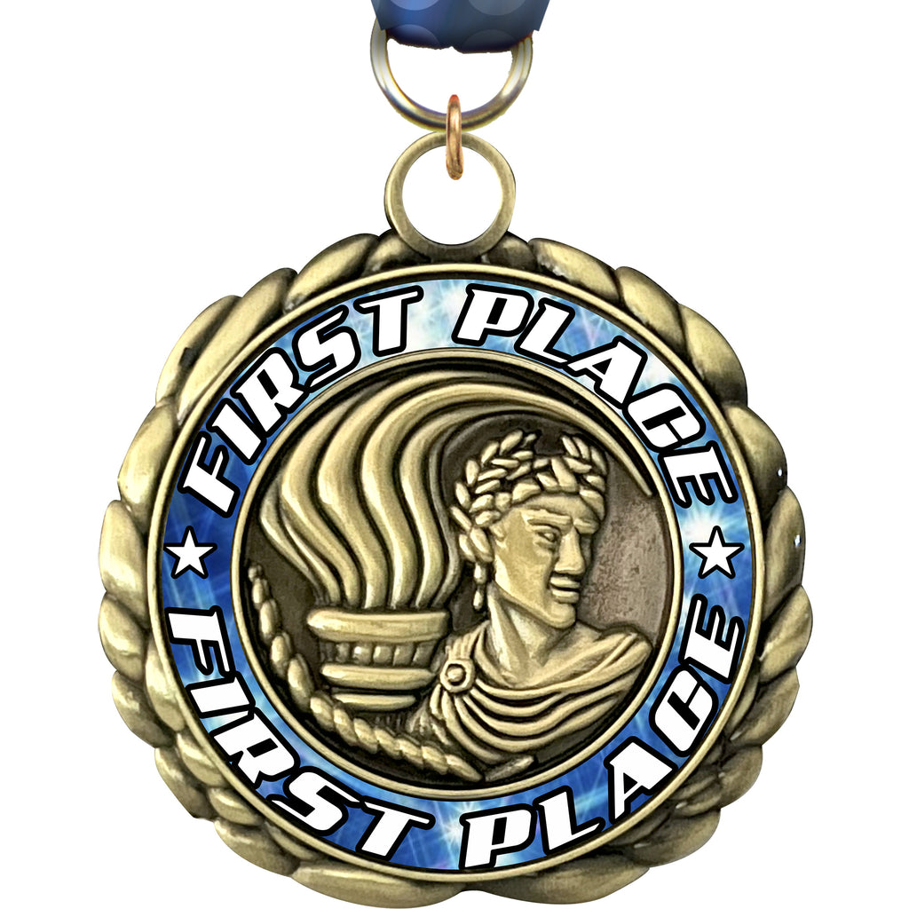2.5" Place Wraparoundz Insert Medal [MWZ2-PLC]