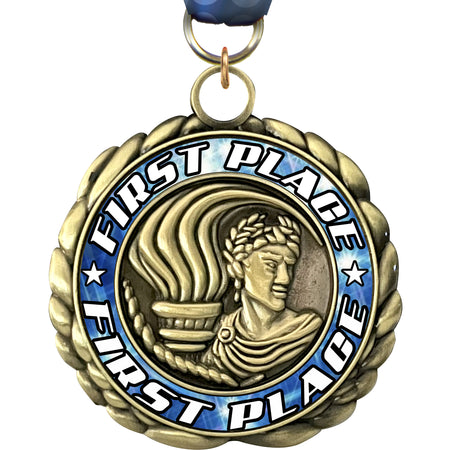 2.5" Place Wraparoundz Insert Medal [MWZ2-PLC]