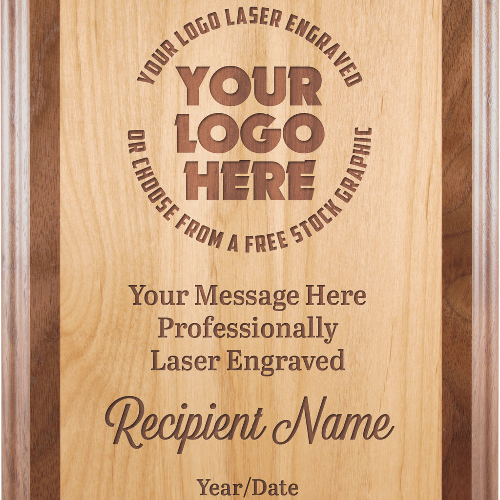 Alder Plus Plaques - Engraved