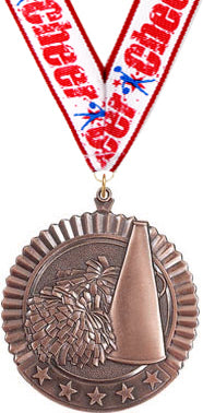 Cheer 5 Star Medal- Bronze [MP36-CH-B]