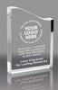 Great Wave Acrylic Award- 4.5 inch [ARLR-4-Q]