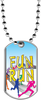 Fun Run Dog Tags [DTLAM2-FNRN]