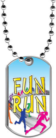 Fun Run Dog Tags [DTLAM2-FNRN]