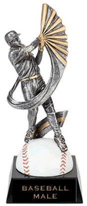 Baseball Motion Xtreme Resin Trophy