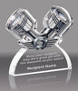 Double Piston Acrylic Award- 5 inch [ADBPST-55-Q]
