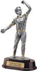 Cricket Bowler Pewter Finish Resin Trophy - Male [SGR5281CB]