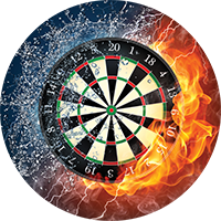 Darts - Fire & Water Insert [TD-3160]