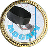 Hockey Round Insert Pin [P78RI-HK1]