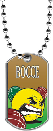 Bocce Dog Tags [DTLAM2-LWNBW]