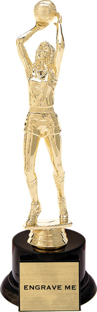 Basketball XL Figure on Black Base - Female [TRBAL-BKF]