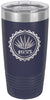 Polar Camel 20 oz. Ringneck Navy Blue Vacuum Insulated Tumbler w/Clear Lid [TVIJ211]