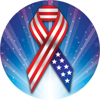 Awareness Ribbon - Flag Insert [TD-4018]