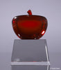 Crystal Red Apple Award with Clear Base [CM189-4]