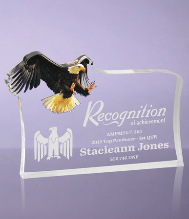 Acrylic Landing Eagle [ALEH7]