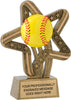 Softball Stars and Stripes Resin Trophy [RCSS-SB]