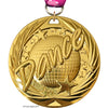Dance Mirror Ball 1.75 inch Blade 3D Diecast Medal [MBD1-DMBT]